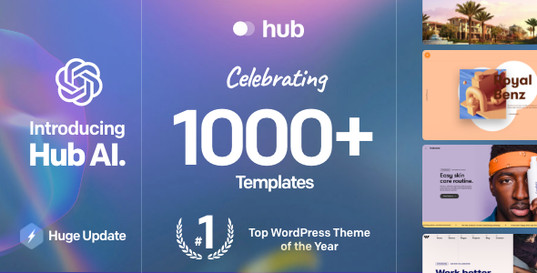 Hub – 响应式多用途 WordPress 主题