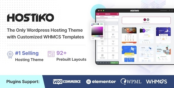 Hostiko – 托管WordPress和WHMCS主题