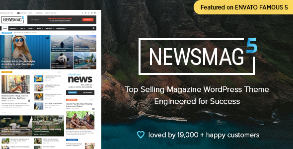 Newsmag – 报纸和杂志WordPress主题