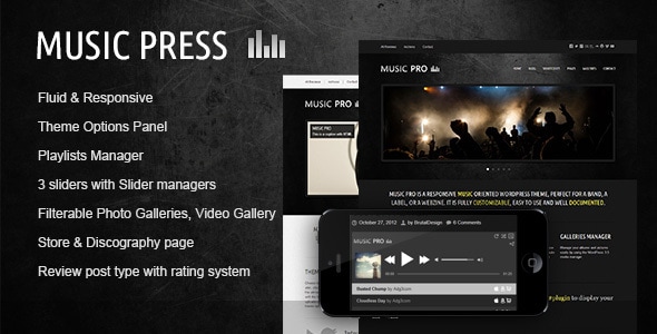 MusicPress – 永恒的音频主题