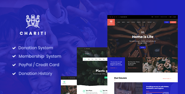 Chariti – 慈善与捐赠WordPress