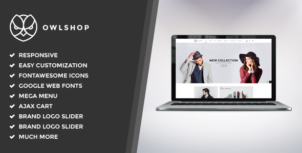 Owlshop – 极简主义电子商务 Shopify 主题