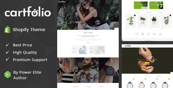 Cartfolio – 分段多用途 Shopify 主题