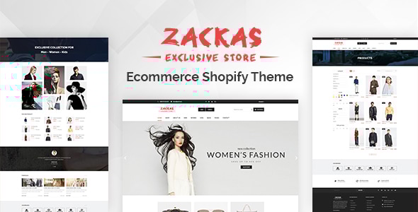 Zackas – 响应式 Shopify 主题