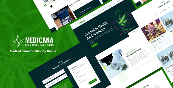 Medicana – 医用大麻 Shopify 主题
