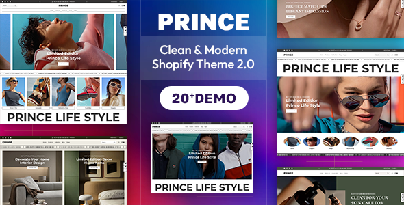 Prince – 时尚 Shopify 多用途响应式主题