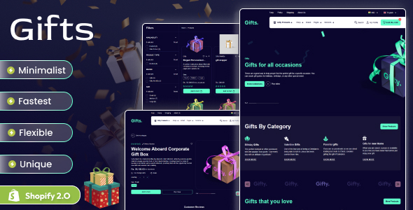 礼品 – Shopify 2.0 礼品店主题