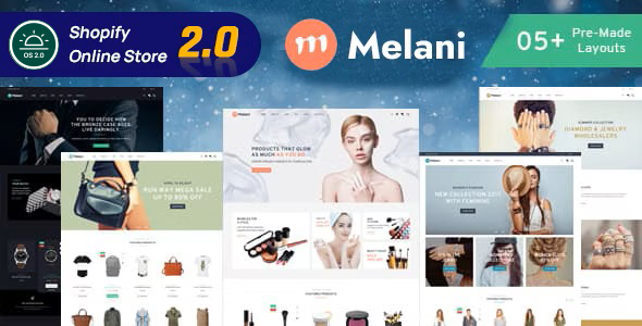 Melani – 化妆品和珠宝shopify主题
