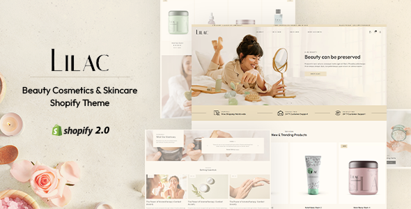 Lilac – 美容化妆品 Shopify 主题