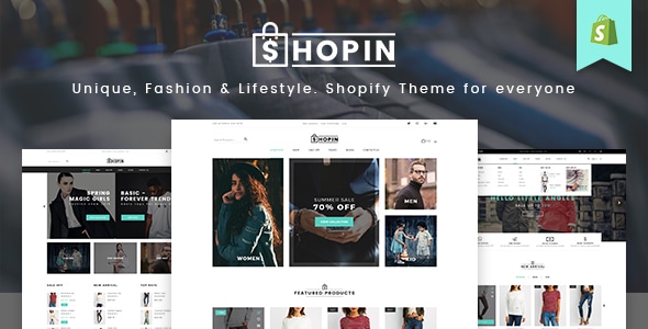 Shopin – Mutilpurpose 电子商务 Shopify 主题