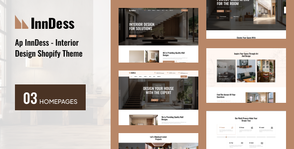 Ap InnDess – 室内设计 Shopify 主题