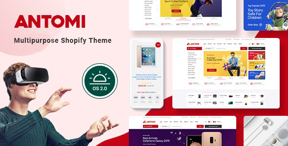 Antomi – 多用途 Shopify 主题