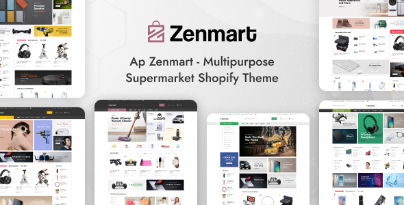 Ap Zenmart – 多功能超市 Shopify 主题