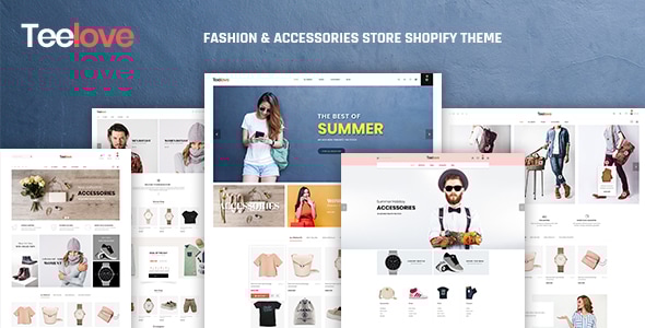 TeeLove |时尚与配饰商店Shopify主题