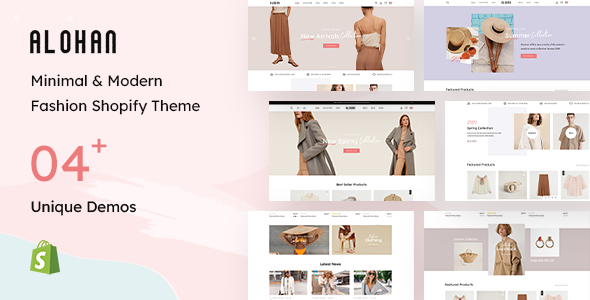 Alohan – 时尚 Shopify 主题