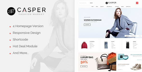 Ap Casper – 响应式 Shopify 主题