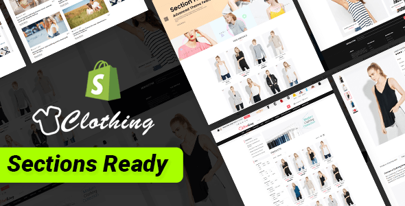 服装 – 多用途时尚拖放部分 Shopify 主题