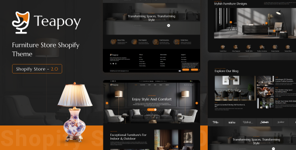 Teapoy – 家具店 Shopify 主题