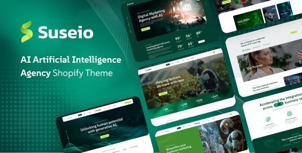 Ap Suseio – AI 人工智能机构 Shopify 主题