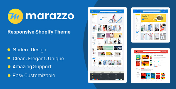 Marazzo – 拖放分段电子商务Shopify主题