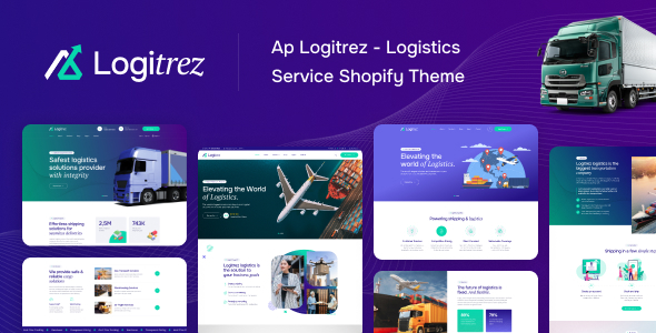 Ap Logitrez – 物流服务 Shopify 主题