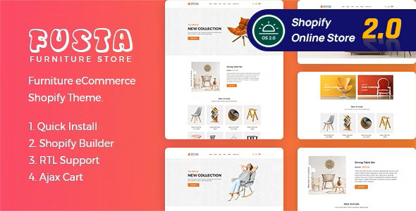 Fusta – 家具 Shopify 主题