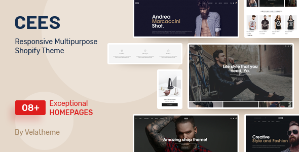 Cees – 响应式多用途 Shopify 主题 OS 2.0