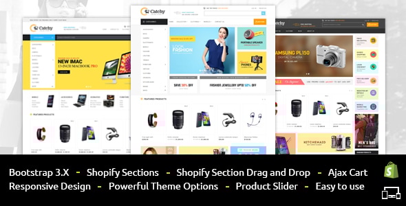 Catchy – 分段多用途 Shopify 主题