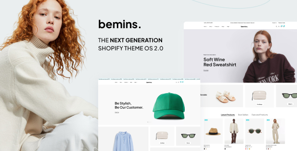 Bemins – 时尚与珠宝，家具Shopify主题OS 2.0