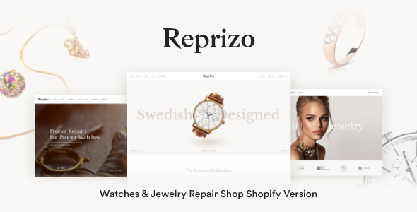 Reprizo – 珠宝和手表店Shopify主题