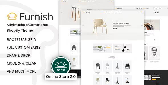 Furnish – 最小家具 Shopify 主题