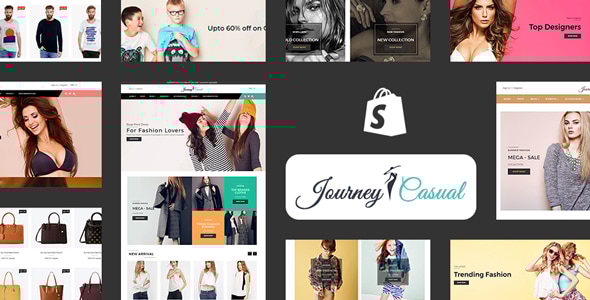 Journey Casual – 多用途时尚 Shopify 主题
