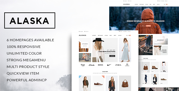 Ap Alaska Shopify 响应式主题