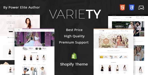 Variety – 分段多用途 Shopify 主题