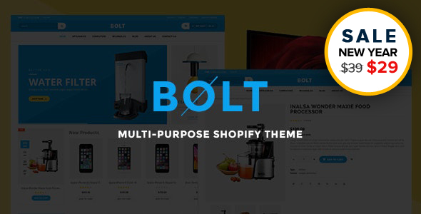 Bolt – 电子商店Shopify主题和模板