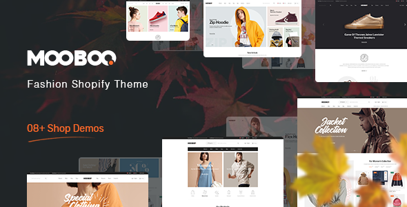 时尚 Shopify 主题 – Mooboo