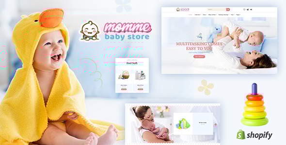 Momme – 儿童商店、婴儿商店 Shopify 主题