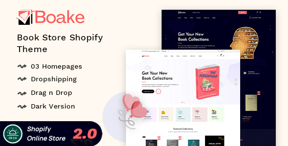 Baoke – 书店 Shopify 主题