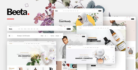 Beeta – 时尚化妆品美容 Shopify 主题