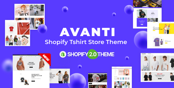 Avanti – Shopify T 恤店主题