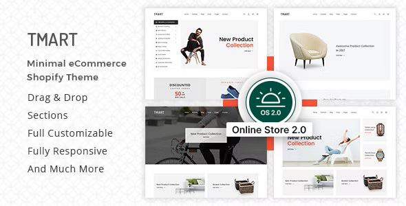 Tmart – 极简主义 Shopify 主题
