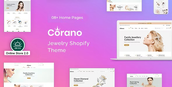 Corano – 珠宝店 Shopify 主题 OS 2.0