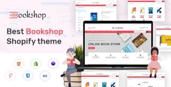 BooksCart – 电子书 ， 书店 Shopify 主题作系统 2.0