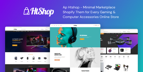 Ap Htshop – 游戏和计算机市场Shopify主题