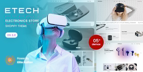 Etech – Electronics Store Shopify 2.0 主题