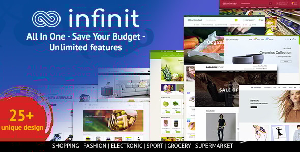 Infinit – 多用途响应式 Shopify 主题