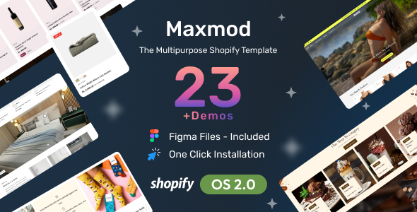 Maxmod – 多用途 Shopify 2.0 主题