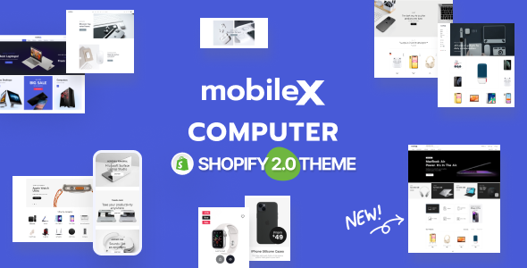 Mobilex – 电脑店，手机 Shopify 主题