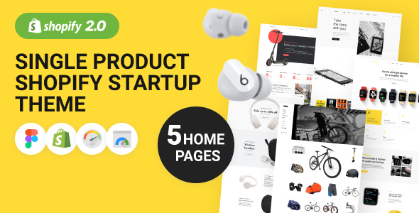 单一产品 Shopify 创业主题