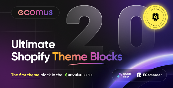 Ecomus – Ultimate Shopify OS 3.0（主题块）